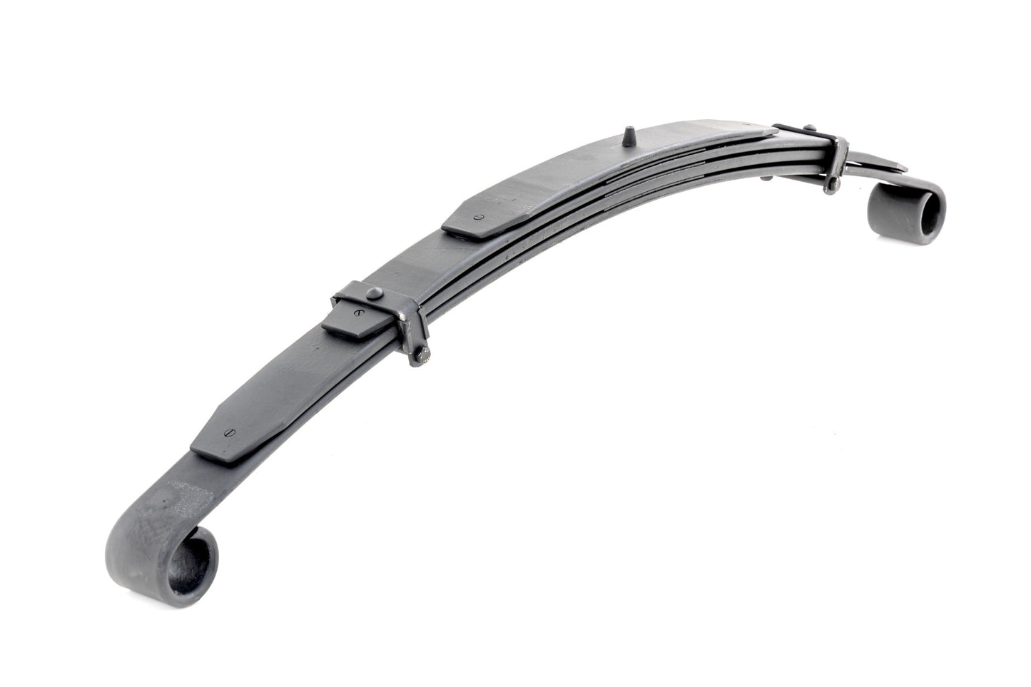 Front Leaf Springs 4 Inch Lift Pair Ford F-250 4WD (1980-1997) Rough Country-3