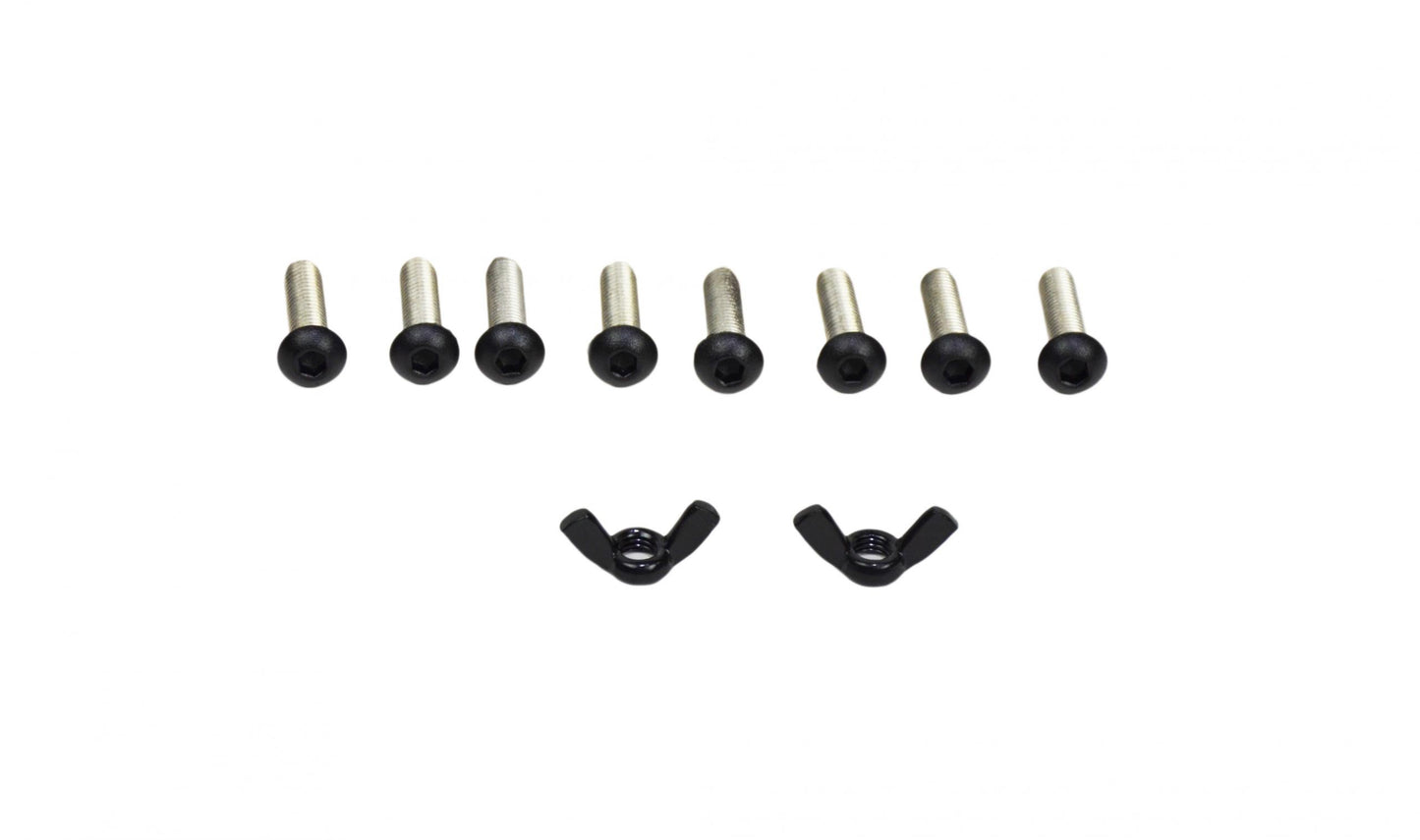 Jeep TJ/JK E-Z Detach Mirrors Pair 97-18 Wrangler TJ/JK Textured Black Kentrol-2