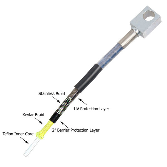 JK Extended Front/Rear DOT Approved Brake Line Kit 07-18 Wrangler JK/JKU Synergy MFG-1