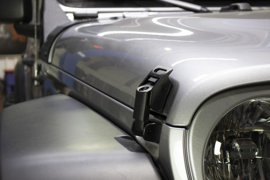 Jeep JL Mechanical Hood Catch Kit 2018-Present Wrangler JL Kentrol-1