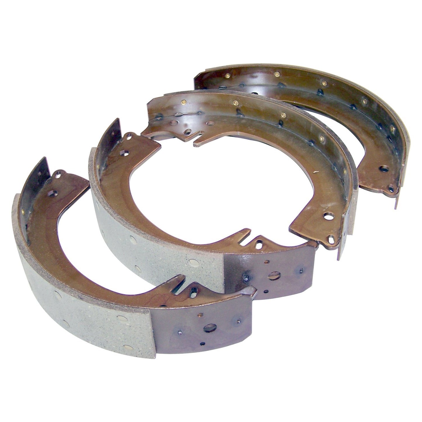 Brake Shoe & Lining Set for Several Vintage Jeep/Willys Models w/ 11 Inch Brakes Crown Automotive