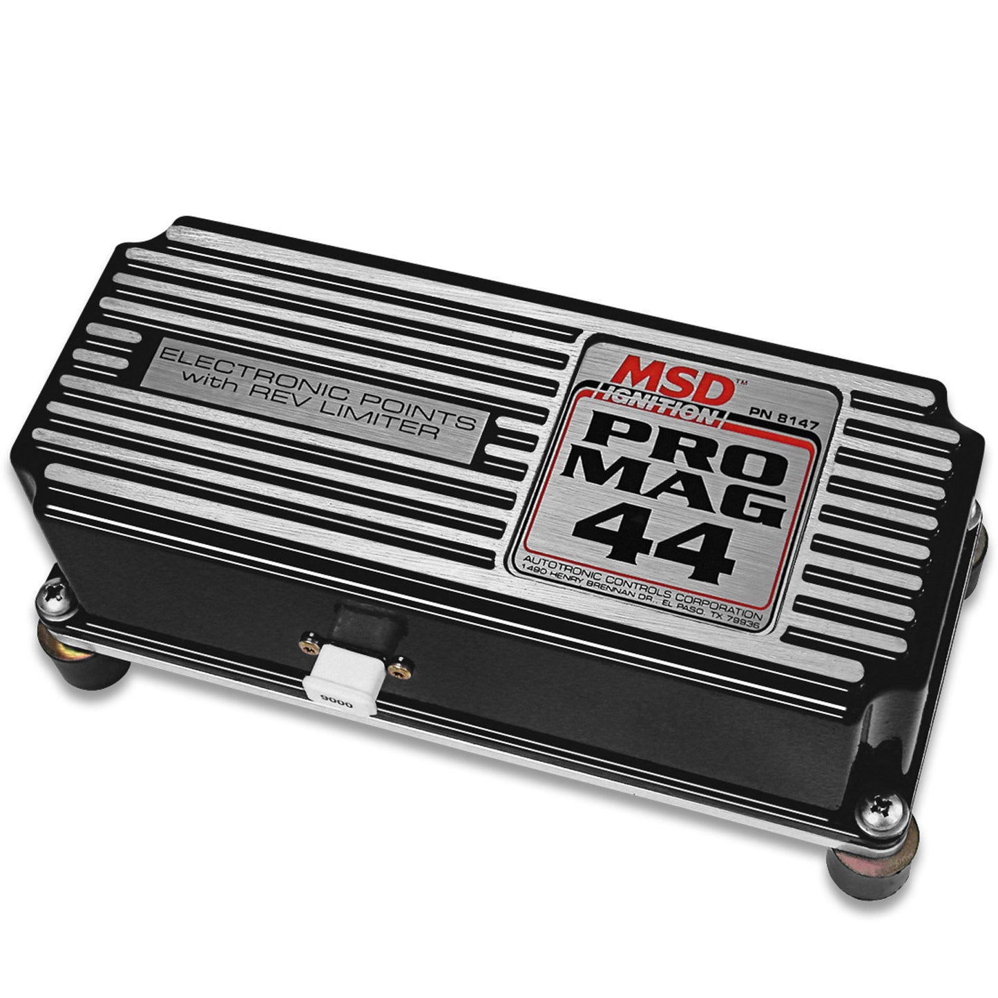 Pro Mag 44 Amp Electronic Points Box Black The Electronic Points Box With Rev Limiter Is Responsible For Controlling The Pro-Mag 44 Energy MSD Ignition-4