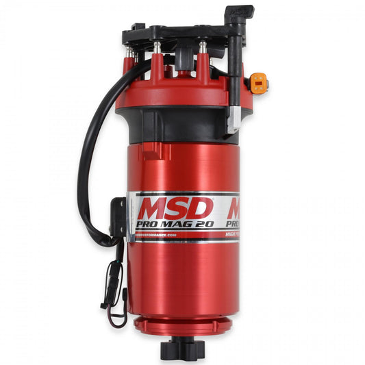 Pro Mag 20 Amp Generator, Cw Rotation, Band Clamp The 20 Amp Generator Is A Favorite In Alcohol Slurping Engines Such Sportsman Dragsters And Quick-8 Racers MSD Ignition-1