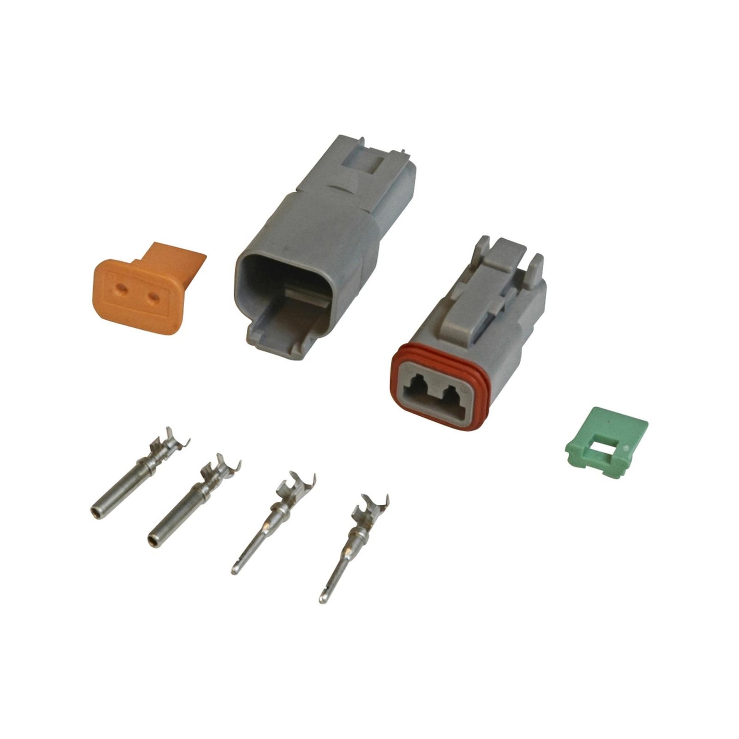 Deutsch Connector 2-Pin 16-18 Gauge Supplied With Terminals, Seals, And Housings MSD Ignition