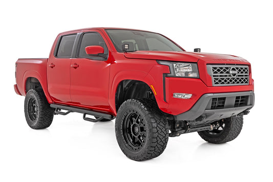 Nerf Steps Cab Length Crew Cab Nissan Frontier 2WD/4WD (2005-2026) Rough Country-1