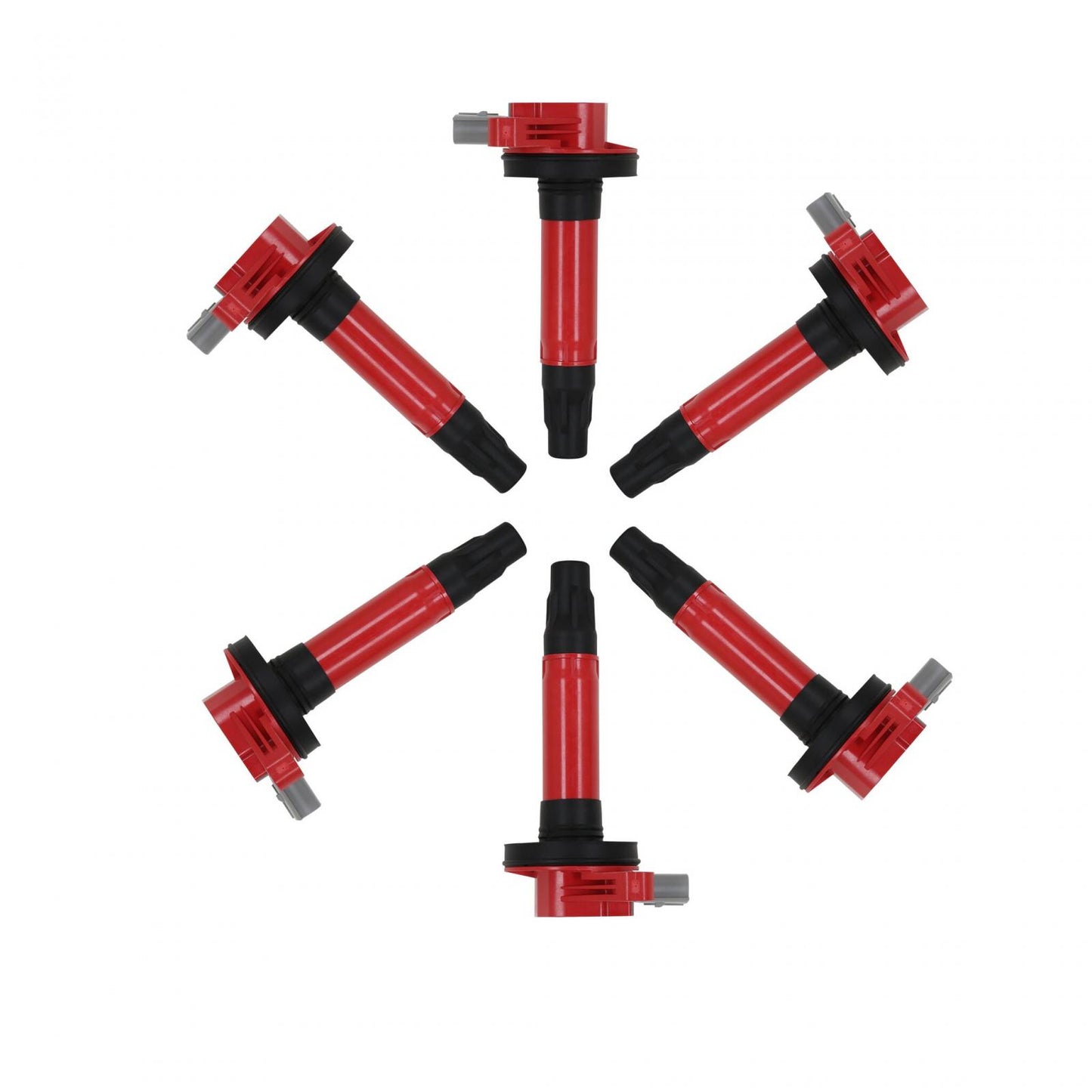 Coil Ford Ecoboost 3.5L V6 2-Pin Connector Red 2010-2013 Ford Ecoboost 3.5L V6 2-Pin Connector MSD Ignition-4