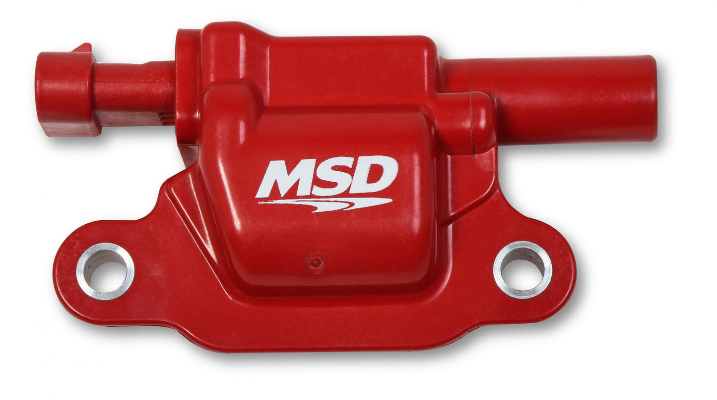 Coil Blaster Series Gen V Gdi Engine Red Square 2014-Up GM Lt Direct Injected Engine Square MSD Ignition