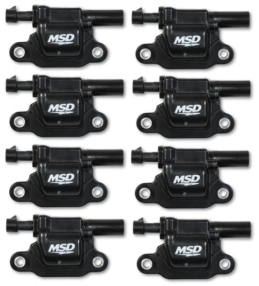 Coil Blaster Series Gen V Gdi Engine 8-Pack Square 2014-Up GM Lt Direct Injected Engine Square MSD Ignition-1
