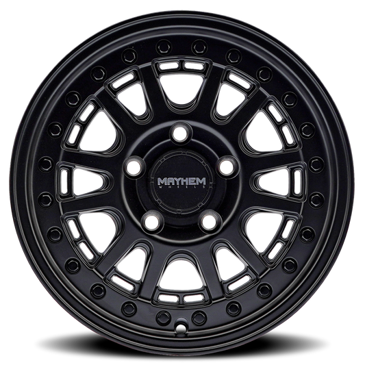 Offroad Compass 8305 MB 17x9 Matte Black Cast Aluminum Mayhem Wheels-1