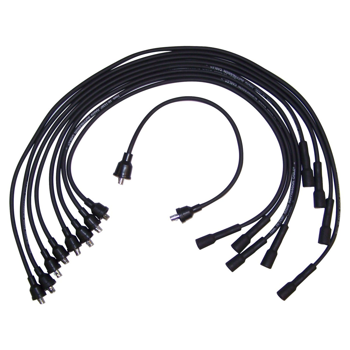 Ignition Wire Set for 71-81 CJ-5, CJ-6, CJ-7, 71-91 SJ, J-Series, 72-73 C104 Crown Automotive