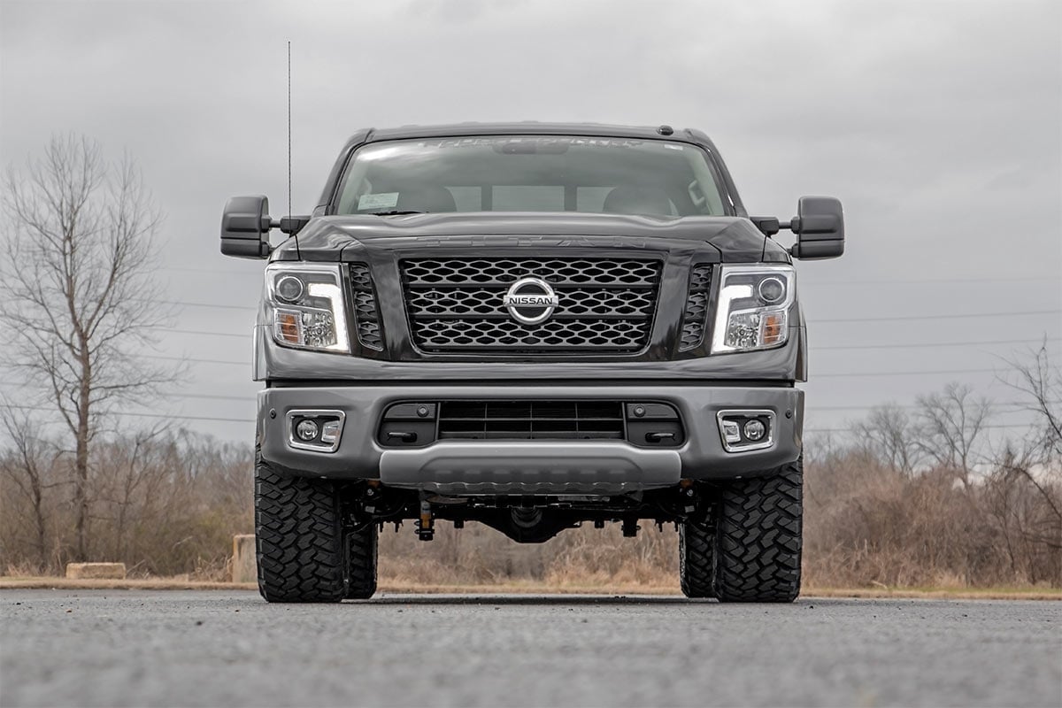 3 Inch Lift Kit N3 Struts & Shocks Nissan Titan 4WD (2017-2024) Rough Country-5