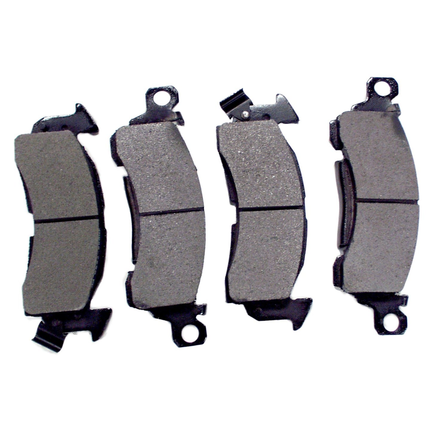 Front Brake Pad Set for 1974-1991 Jeep SJ, J-Series, Includes Left and Right Crown Automotive