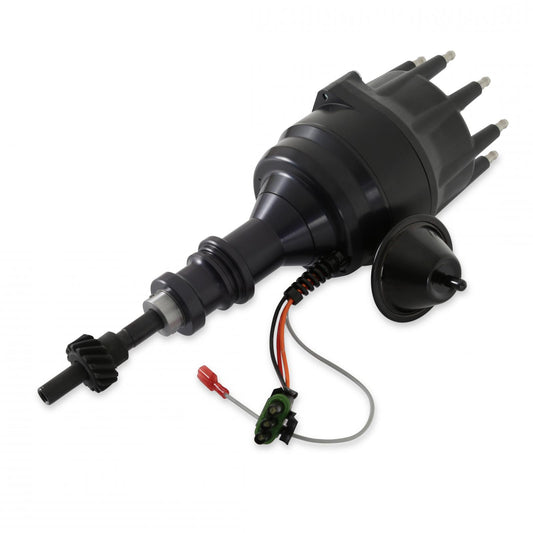 Black Ford 289/302 Ready-To-Run Distributor Black Ready-To-Run Distributor Stealthy Good Looks To Your Chevy, Ford Or Chrysler A Snap MSD Ignition-1