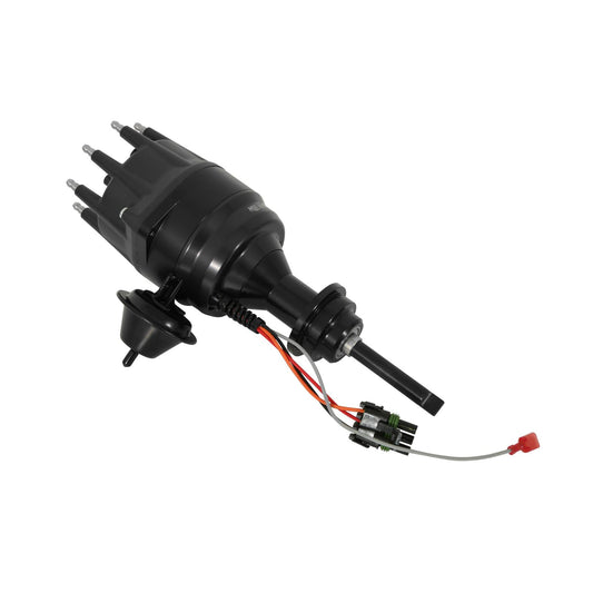 Black Chrysler 426, 440 Ready-To-Run Distributor Easy As 1,2,3ВЂ¦ The Black Ready-To-Run Distributor Line Makes Adding Big Power And Stealthy Good Looks To Your Chevy, Ford Or Chrysler A Snap MSD Ignition-1
