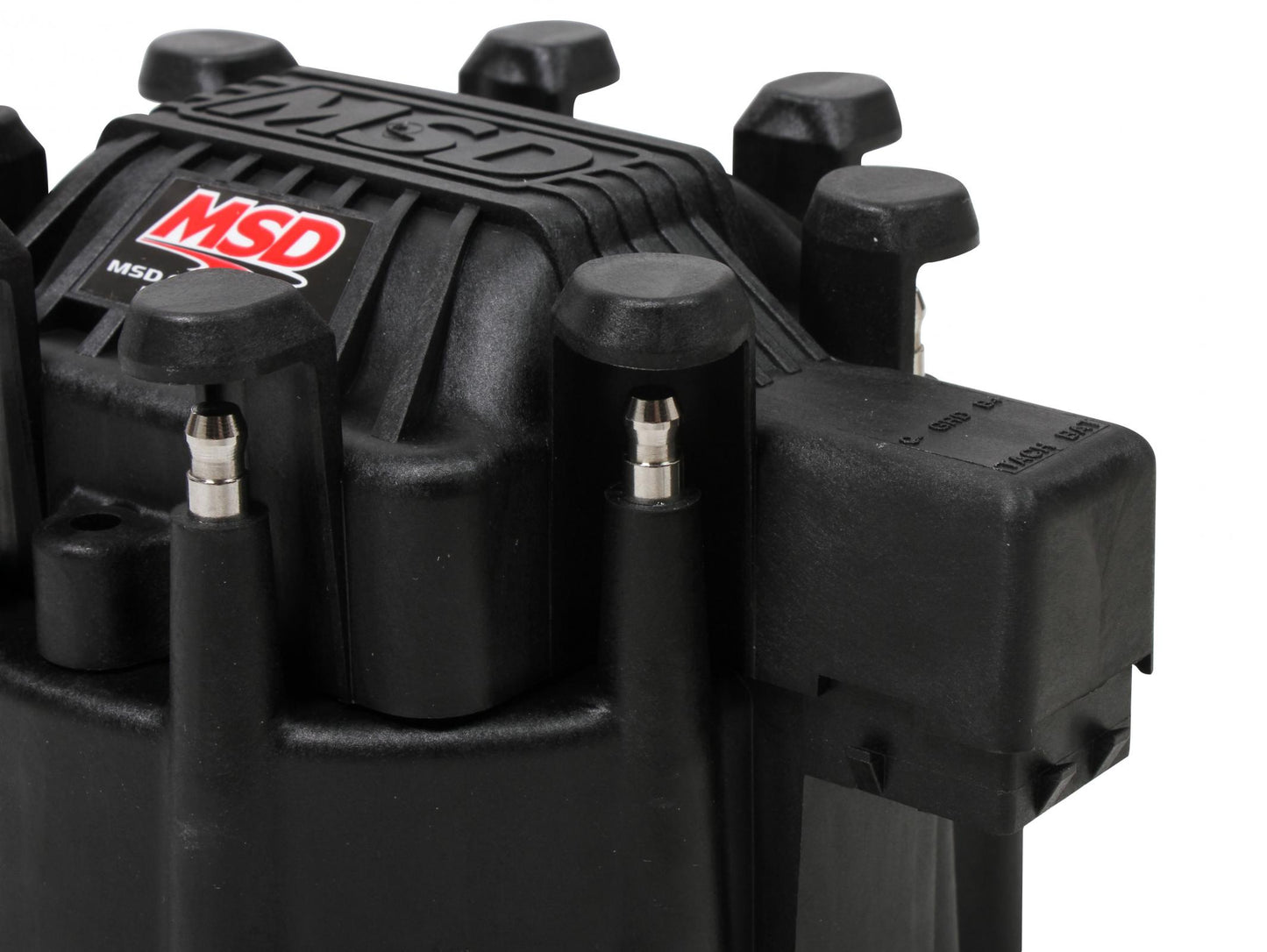Black Extreme Output Hei Cap/Rotor Kit Black Distributor Cap / Cap And Rotor Kit MSD Ignition-5