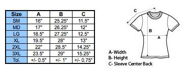 RC Tread Women Foots Fitted T Shirt Rough Country-11