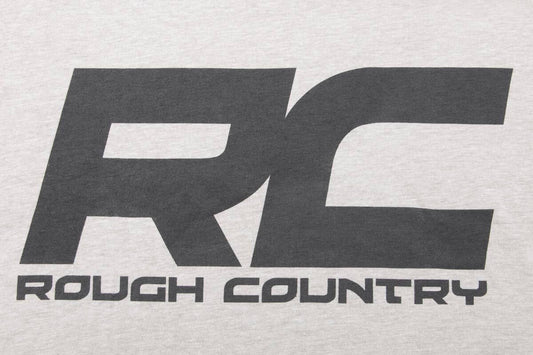 RC Grey Logo T Shirt Men Rough Country-1