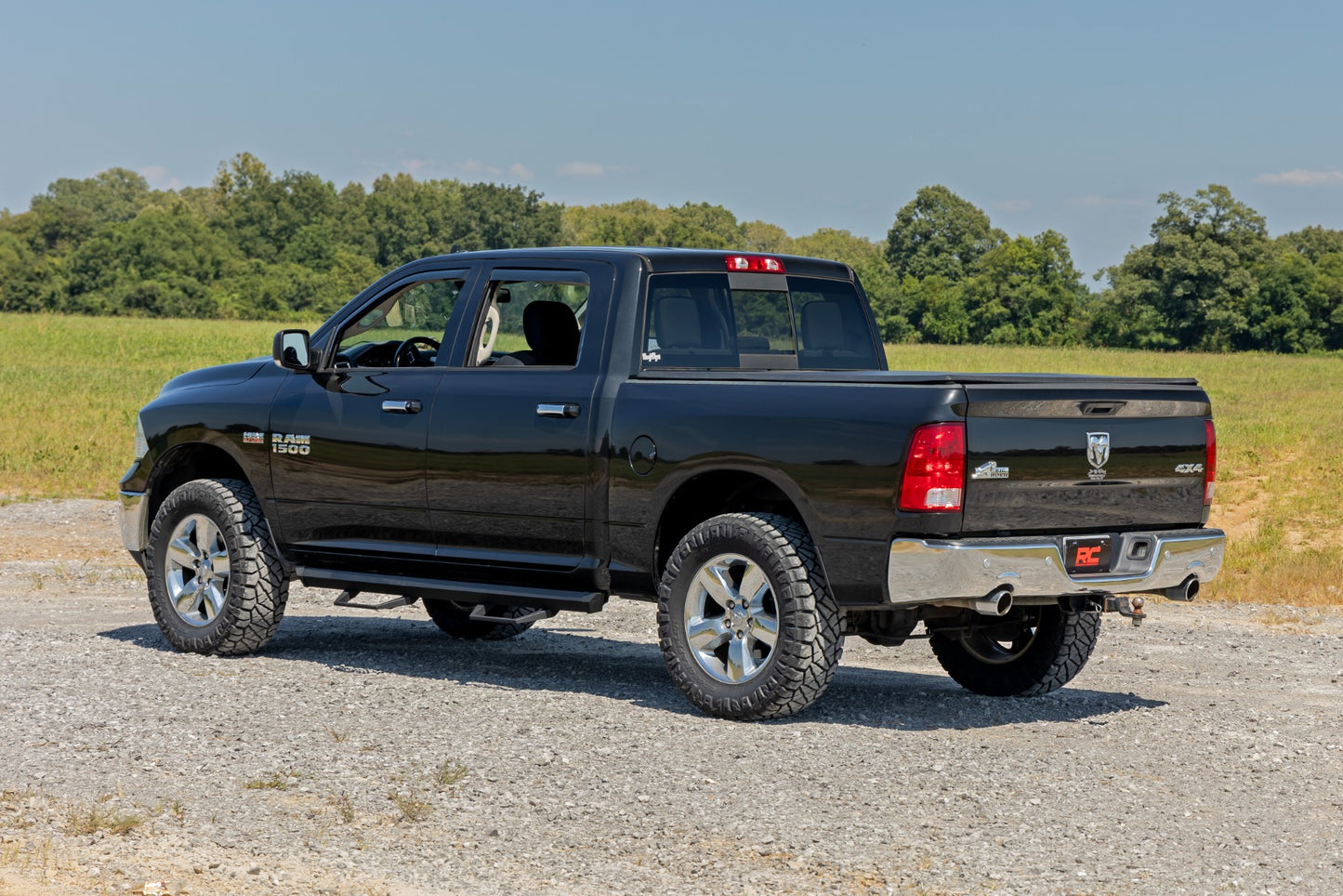 Side Window Deflectors In Channel Rain Guard Ram 1500/2500/3500 (10-25 & Classic) Rough Country-5