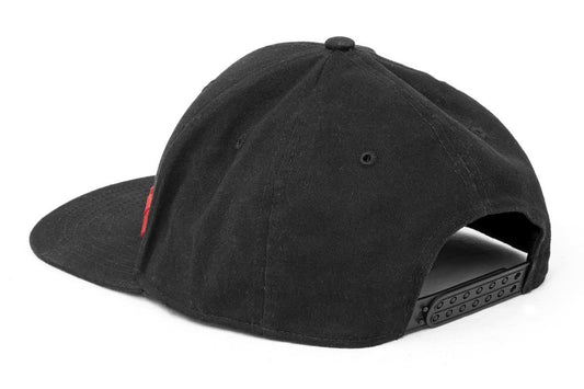 Flat Bill Hat Black Rough Country-1