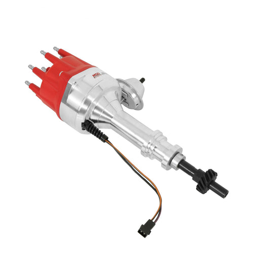 Ford 351C-460 Street Pro-Billet Distributor Small Diameter Distributor For 351C-460, Includes Iron Gear And Vacuum Advance. Must Be Used With An 6, 7 Or 8-Series MSD Ignition-1