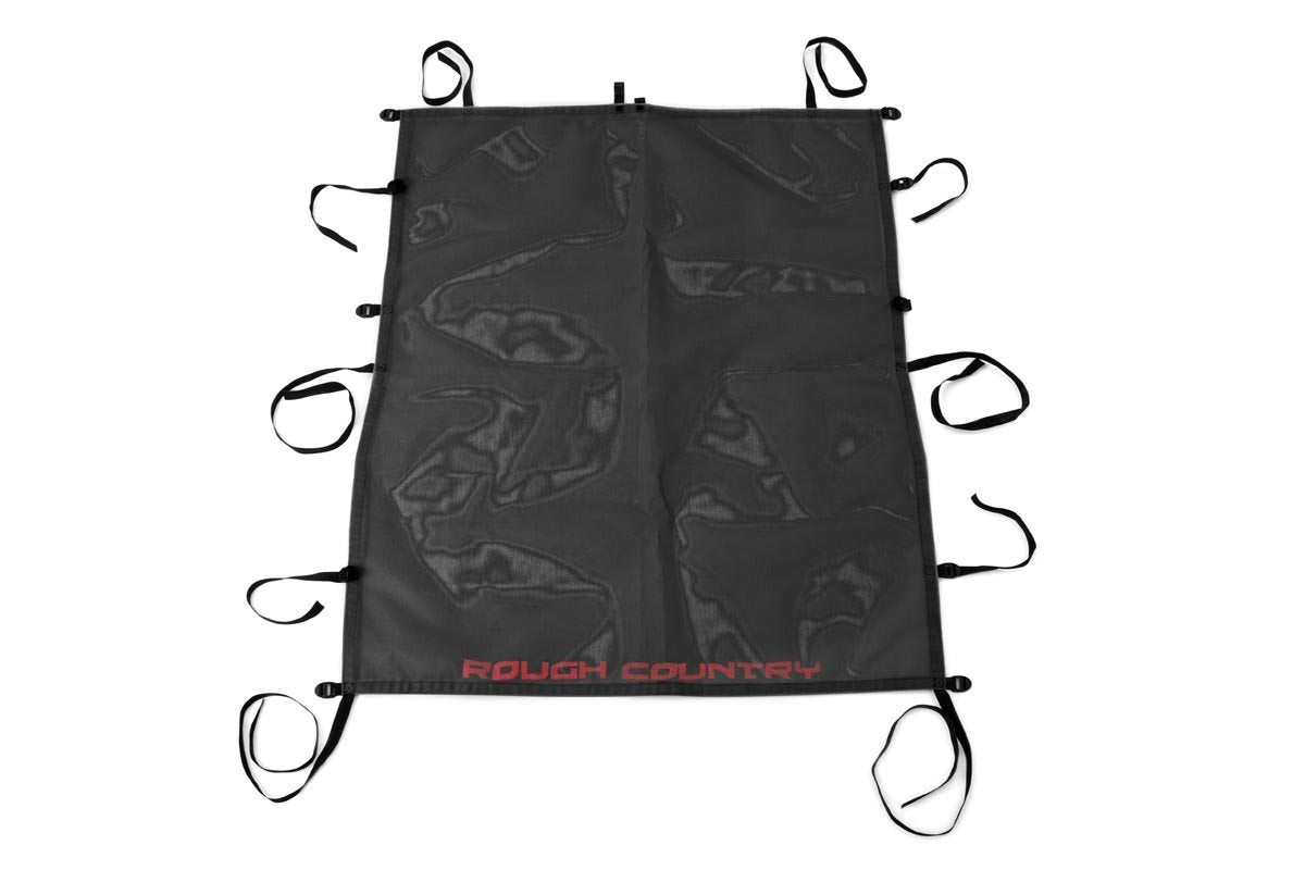 Rough Country Jeep Wrangler TJ/YJ Mesh Bikini Top Plus 92-06 Black Rough Country