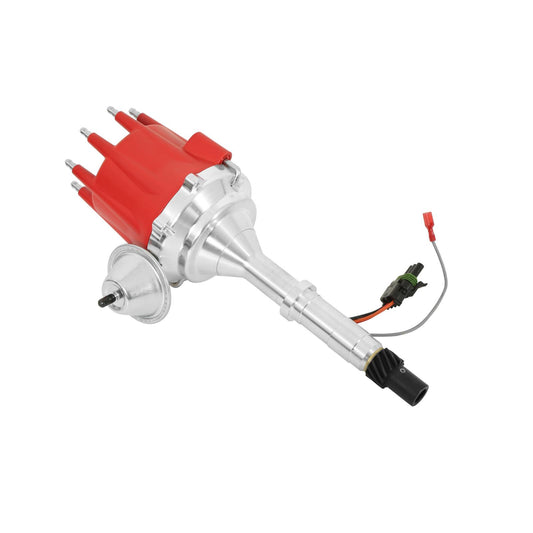 Amc V8 Ready-To-Run Distributor Fits 290, 304, 343, 360, 390, 401 Engines. Ready-To-Run Distributors Include A Built-In Module. No Control Required. Includes A Built-In Rev Limiter MSD Ignition-1