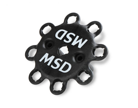 Black Distributor Ford 351C-460 Pro Billet, Small Cap Steel Gear Pro-Billet Small Diameter Distributor Black Housing And Cap With Steel Gear MSD Ignition-1