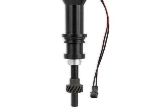 Black Distributor, Ford 351W, Pro-Billet W/Steel Gear 'S Black Small Diameter Distributor W/Black Cap And Steel Gear, Requires The Use Of 6, 7, 8 Series MSD Ignition-1