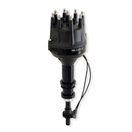 Black Ford 351W Pro-Billet Distributor All The Performance Of Our Pro-Billet Line Now In Black For Your Ford, Chevy Or Chrysler. Must Be Used With 6, 7, Or 8-Series MSD Ignition-1