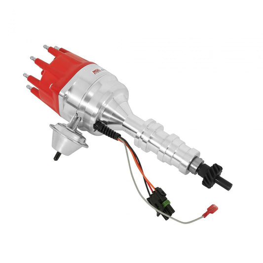 Ford Fe Ready-To-Run Distributor Fits 332, 352, 360, 390, 406, 410, 427, 428 Fe Engines. Ready-To-Run Distributors Include A Built-In Module. No Control Required. Includes An Iron Gear And A Rev Limiter MSD Ignition-1
