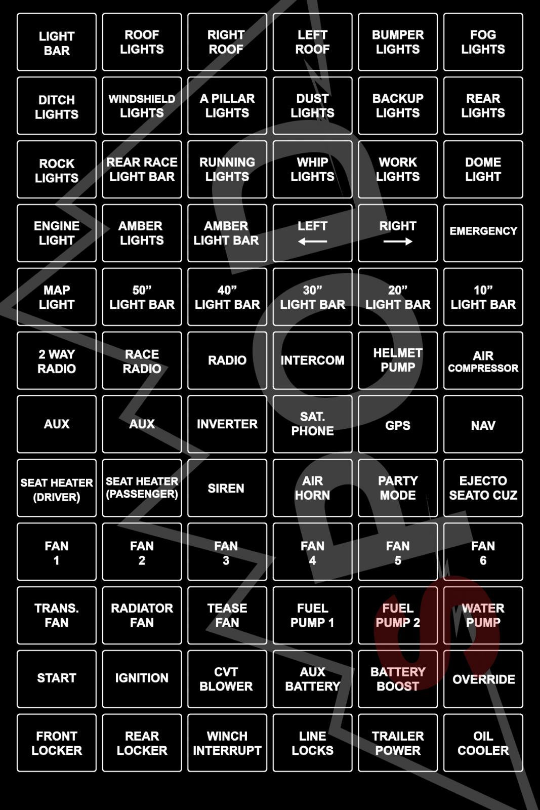 HD Race UTV Legends Horizontal sPOD