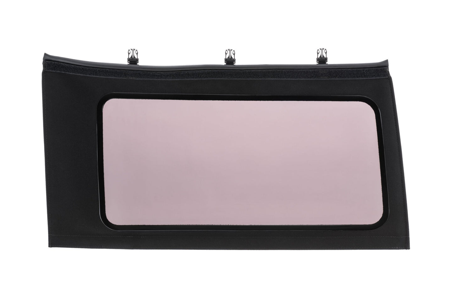 Replacement Drivers Side Window Factory Soft Top only 21-Present Ford Bronco 4 Dr Black Twill MasterTop-2
