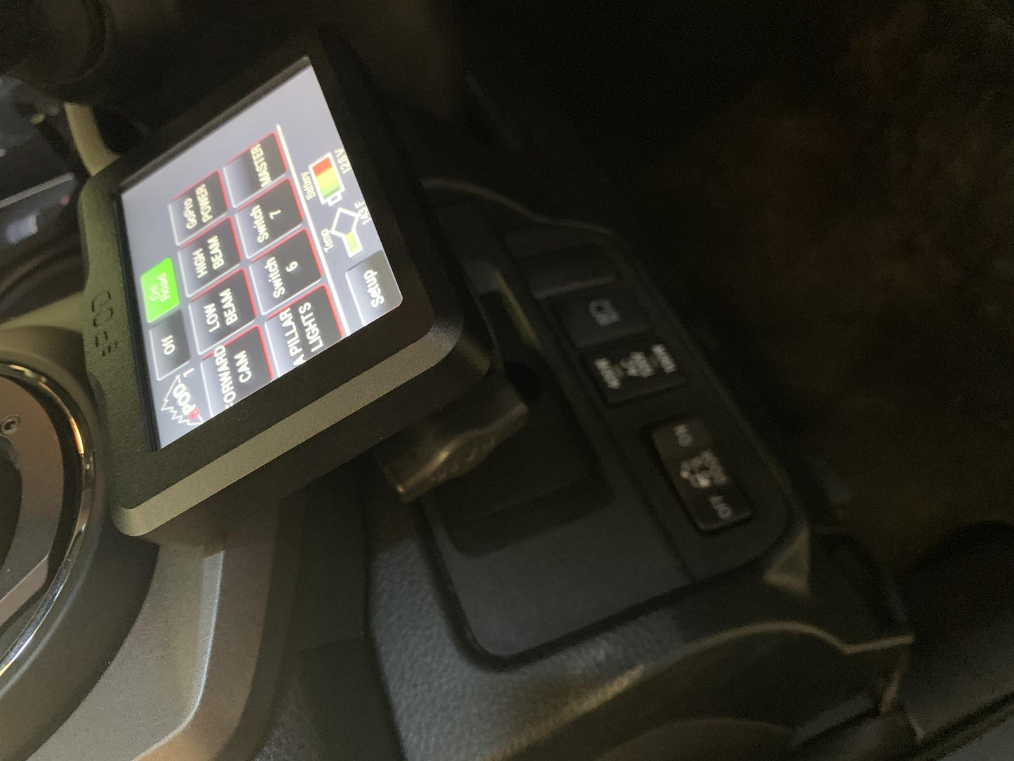 Touchscreen or HD Mounting Panel for 16 - 19 Toyota Tacoma s sPOD-5