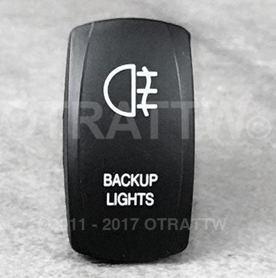 Switch, Rocker Backup Lights sPOD