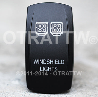 Switch, Rocker LED Windshield Lights sPOD