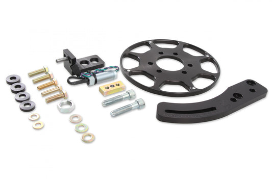Crank Trigger Wheel Kit Flying Magnet Bbc 8 In. Big Block Chevy Use With 6/7/8 Series Black MSD Ignition-1