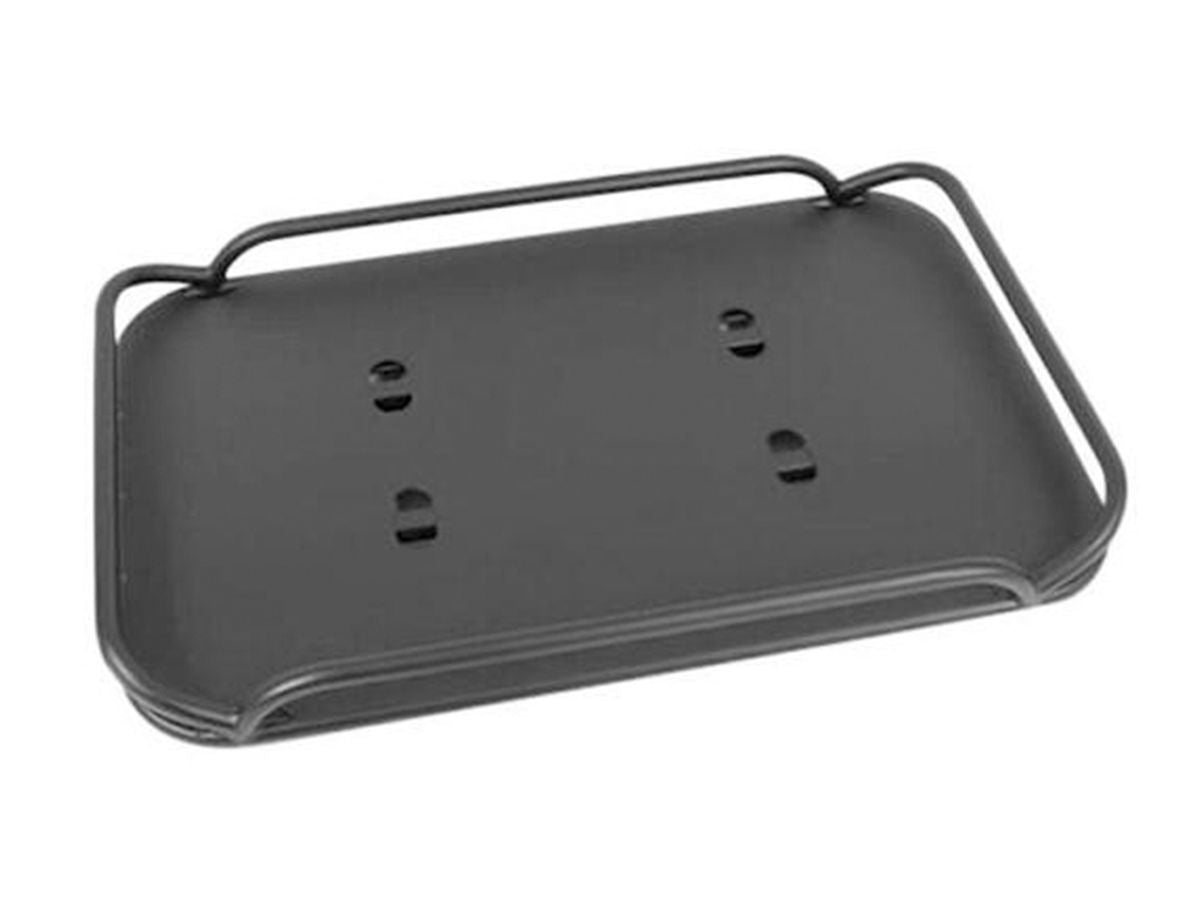 Rear Fold-Up Storage Rack, Interior Mount, Fold-Up w/Rear Seat Removed, for 2007-2018 Jeep Wrangler JK 2-Door, Black Powder Coat Finish Rampage