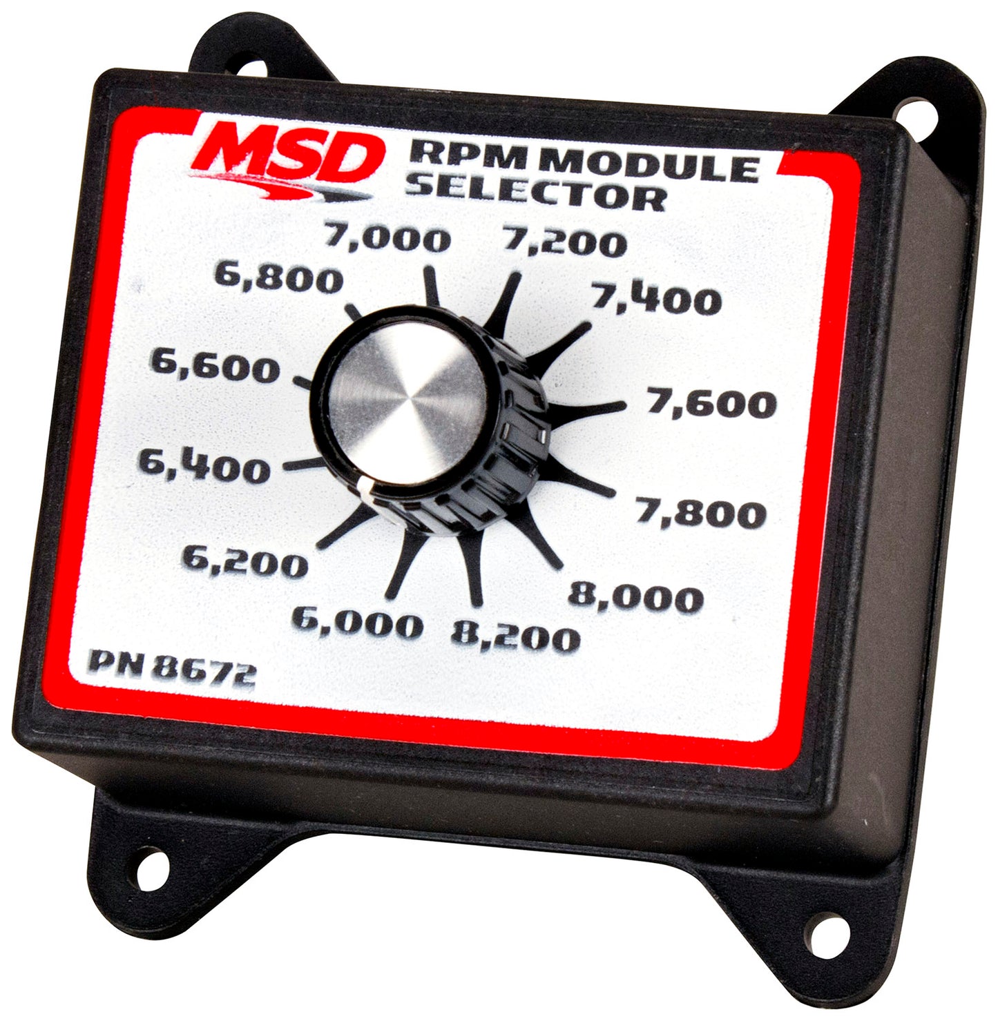 Rpm Module Selector, 6.0K-8.2K The Rpm Module Selector Plugs Directly Into The Rpm Module Socket On All Soft Touch Rev Controls And Accessories That Use Plug-In Modules MSD Ignition
