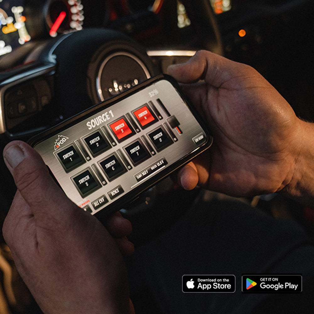 sPOD BantamX Wireless Switch Controller - Jeep JL/JT sPOD