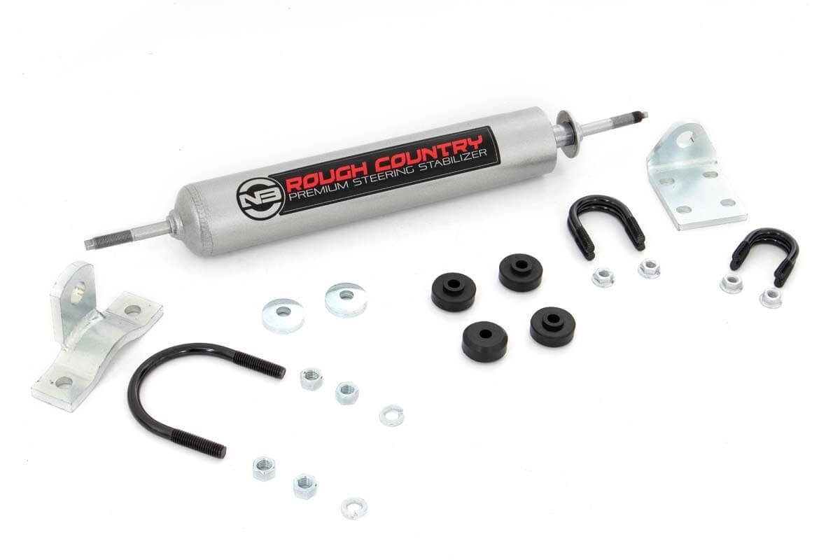 Rough Country Jeep N3 Steering Stabilizer 59-86 CJ Rough Country