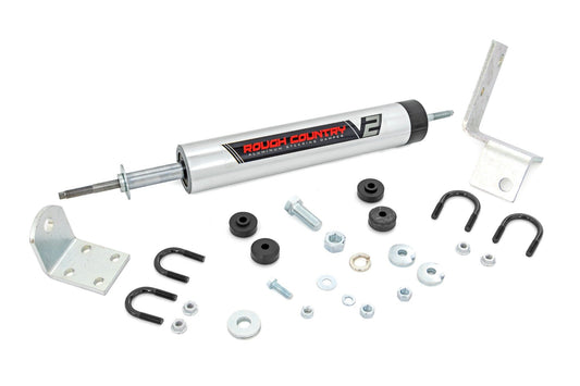 V2 Steering Stabilizer | 0-3 Inch Lift | Chevy/GMC Sierra 1500/Silverado 1500/Tahoe/Yukon (92-06) Rough Country