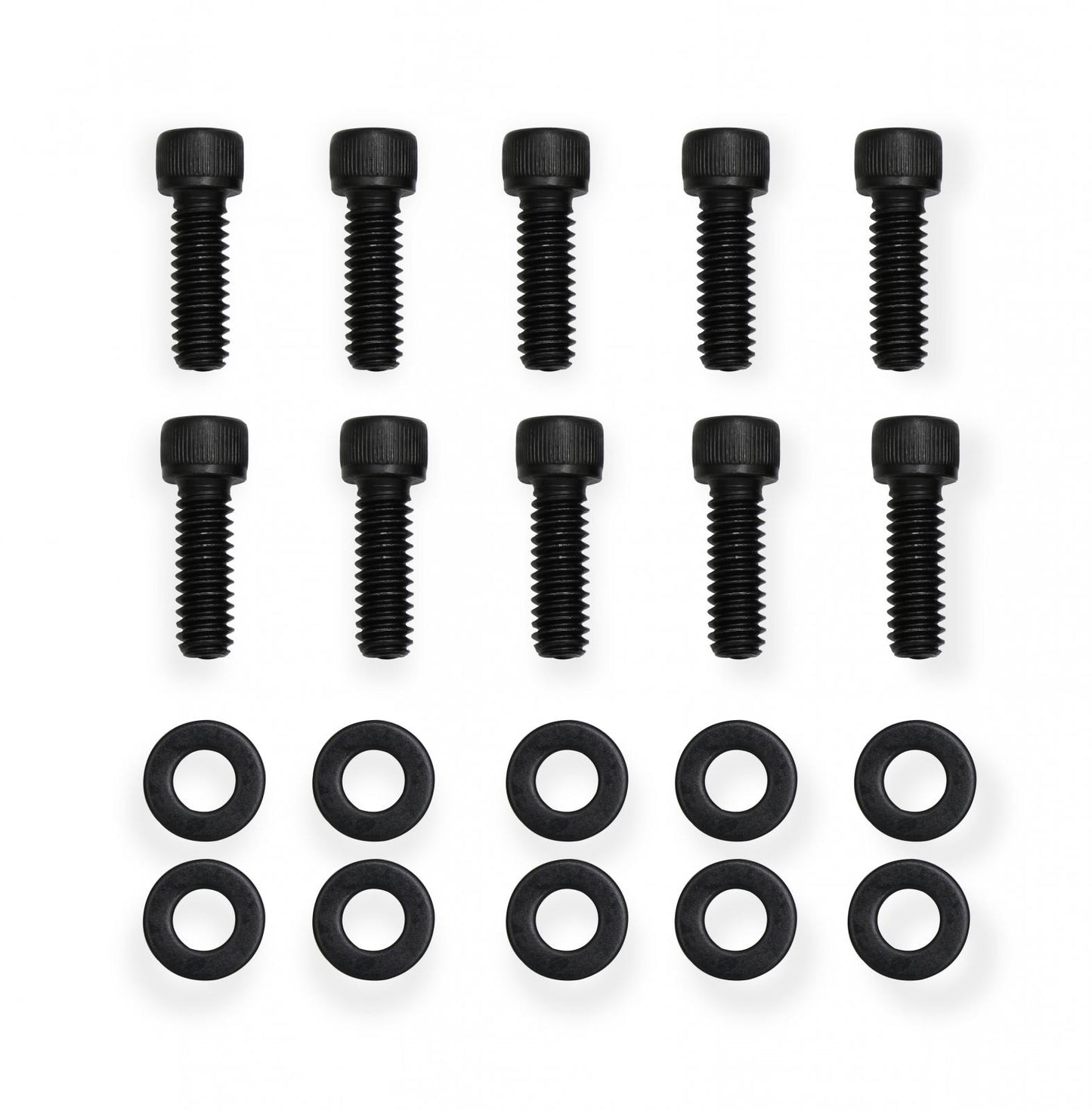 Valve Cover Fabricated Aluminum Ford Fe Tall Black Finish 1958-1976 Ford Fe 332-428 Cubic Inch Short Bolt Holley Sniper EFI-4