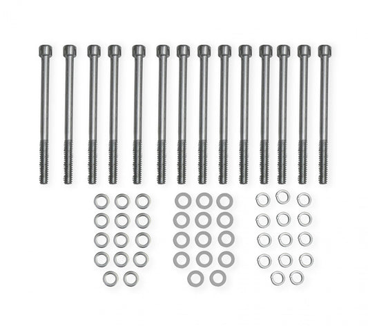 Valve Cover Fabricated Aluminum Bbc Natural Anodized 1965-2000 Chevrolet Big Block 396-454 1/4 Inch Thick Billet Rail Holley Sniper EFI-1