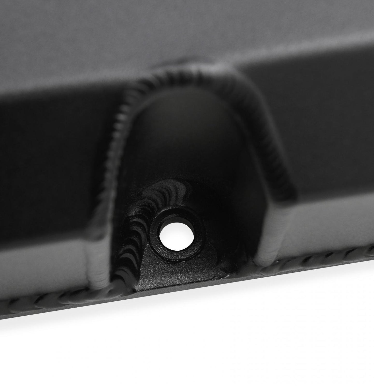 Valve Cover Fabricated Aluminum Chrysler Bb Short Bolt Black 1965-1978 Chrysler Big Block 383-440 Cubic Inch Short Bolt (Not Angled) Holley Sniper EFI-5