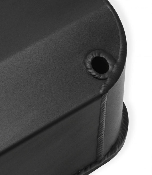 Valve Cover Fabricated Aluminum Ford Big Block Black Finish 1968-97 Ford Big Block 429-460 Cubic Inch Holley Sniper EFI-1