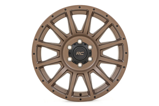 90 Series Wheel One-Piece Bronze 20x10 6x5.5 -25mm Rough Country-1