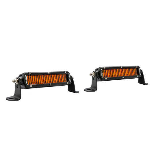SR-Series SAE 6 Inch with Amber PRO Lens Pair Rigid Industries-1