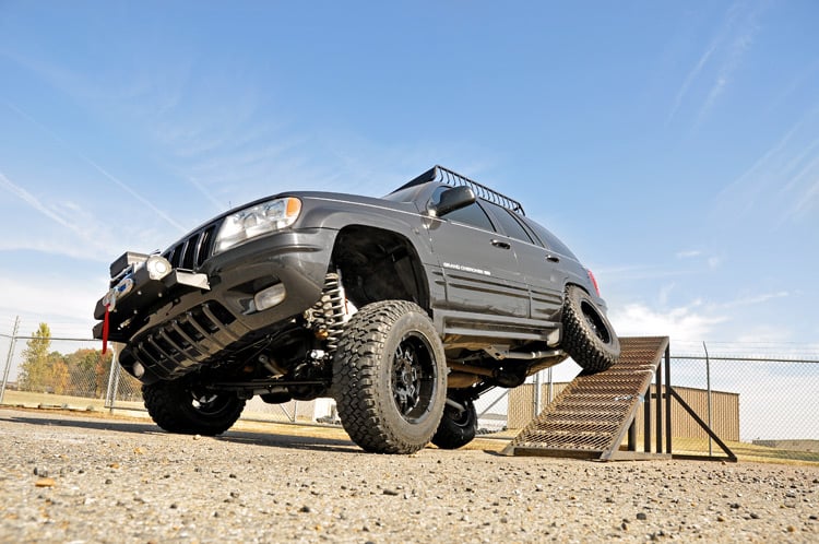 4 Inch Lift Kit Long Arm Jeep Grand Cherokee WJ 4WD (1999-2004) Rough Country-3