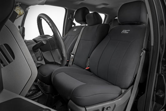 Seat Covers Front and Rear Ford F-250/F-350 Super Duty 2WD/4WD (11-16) Rough Country-1