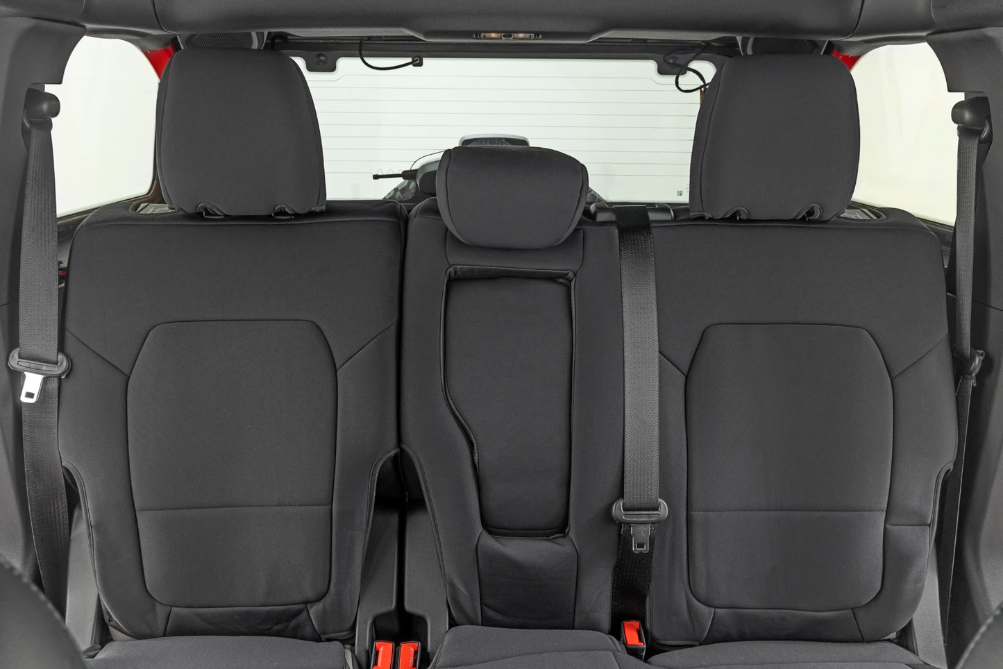 Seat Covers Bucket Seats W/Fold Down RR Armrest FR & RR 4DR Ford Bronco (21-25) Rough Country-4